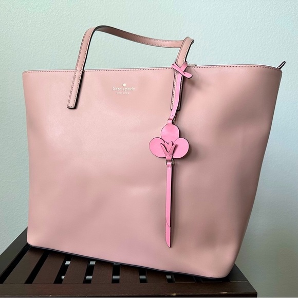 Kate Spade Kelsey Leather Tote Rosycheeks - Picture 6 of 10